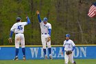 Baseball vs Babson  Wheaton College Baseball vs Babson during NEWMAC Championship Tournament. - (Photo by Keith Nordstrom) : Wheaton, baseball, NEWMAC